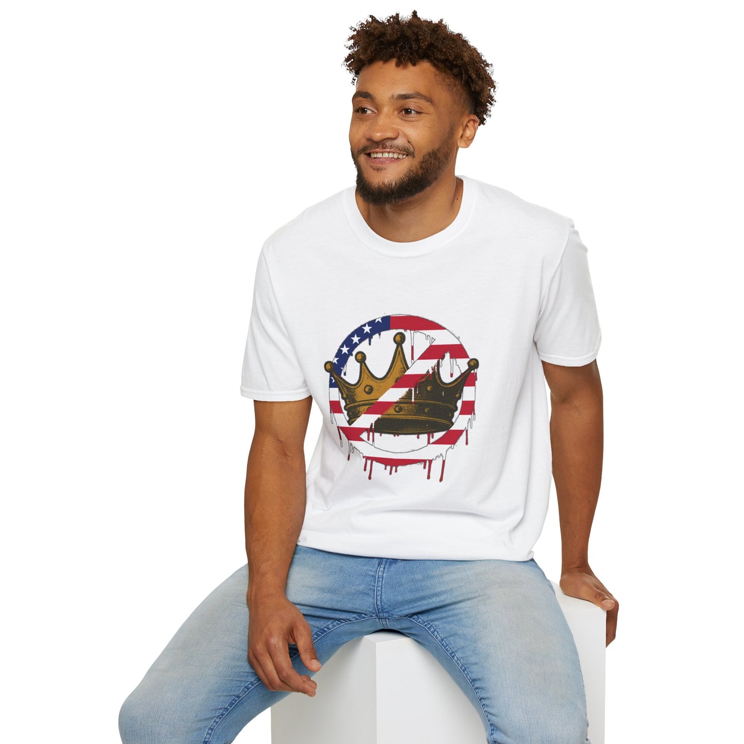 No Kings Protest T-Shirt – Anti-Authoritarian Democracy Graphic Tee