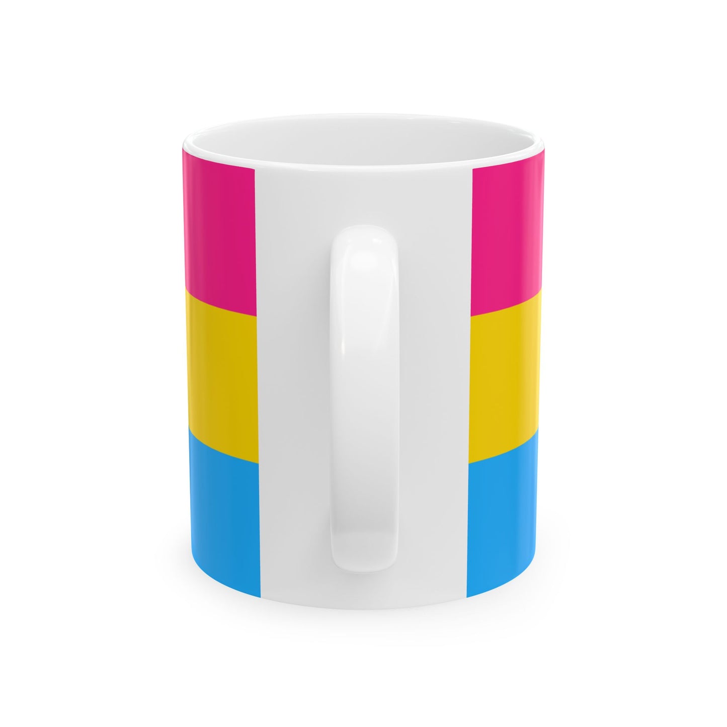 Pansexual Pride Flag Mug – Colorful LGBTQ+ Ceramic Cup