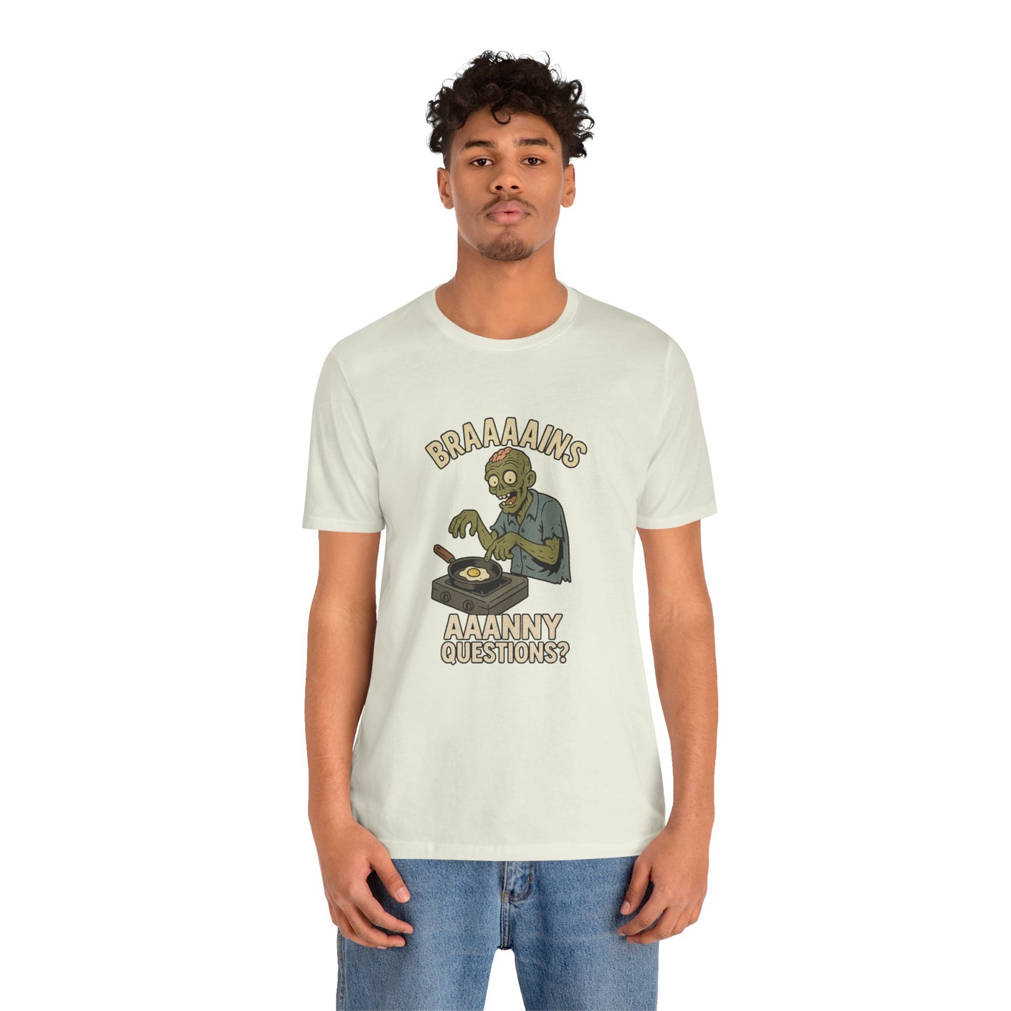 Zombie Brains on Drugs T-Shirt – Funny Halloween Cooking Tee