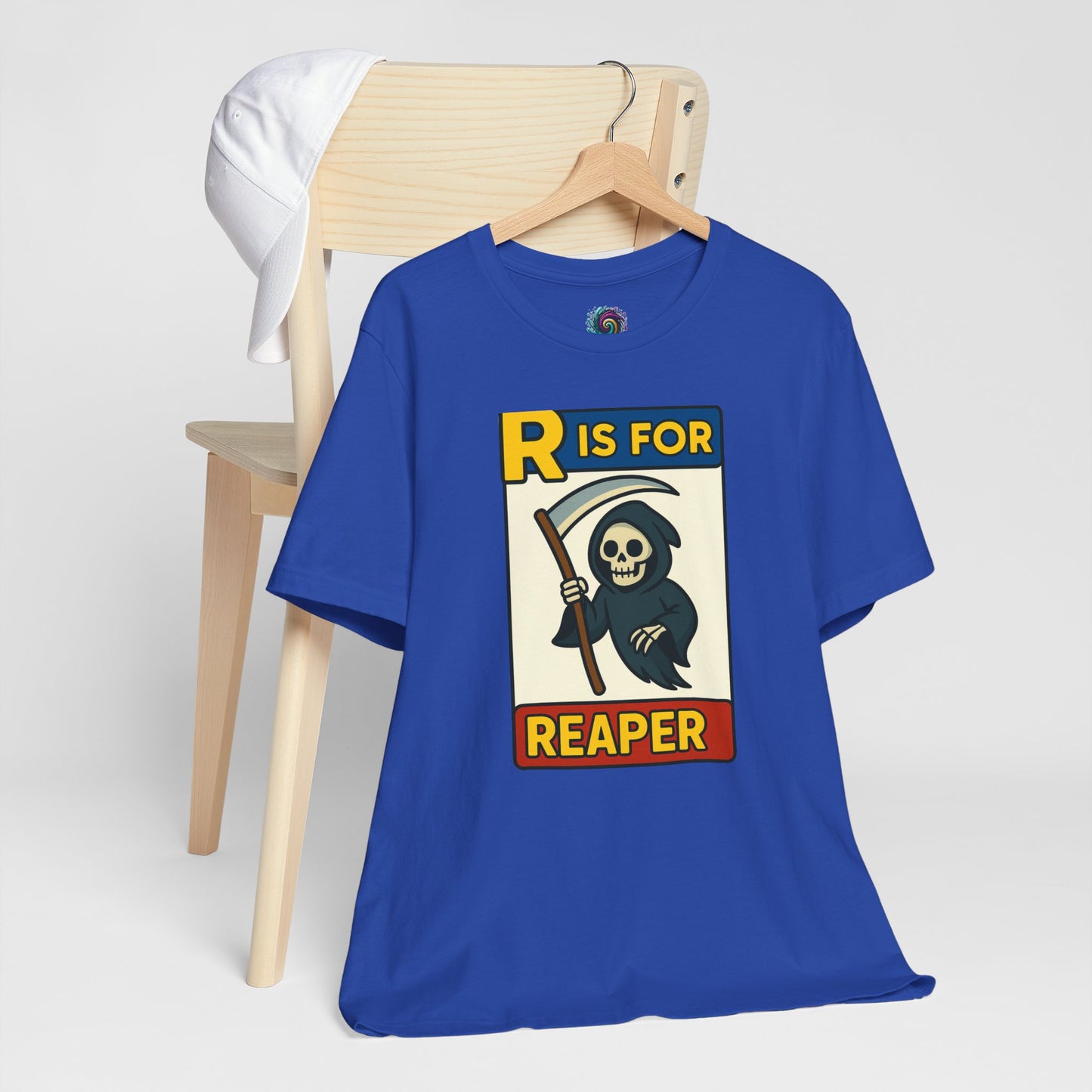 R Is for Reaper T-Shirt – Cute Grim Reaper Shirt from the Monster Alphabet Series