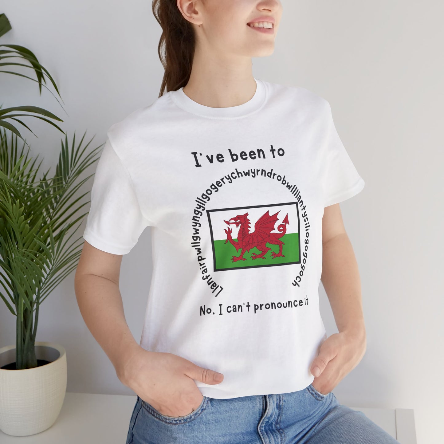 Llanfairpwllgwyngyllgogerychwyrndrobwllllantysiliogogogoch T-Shirt – Funny Wales Travel Merch
