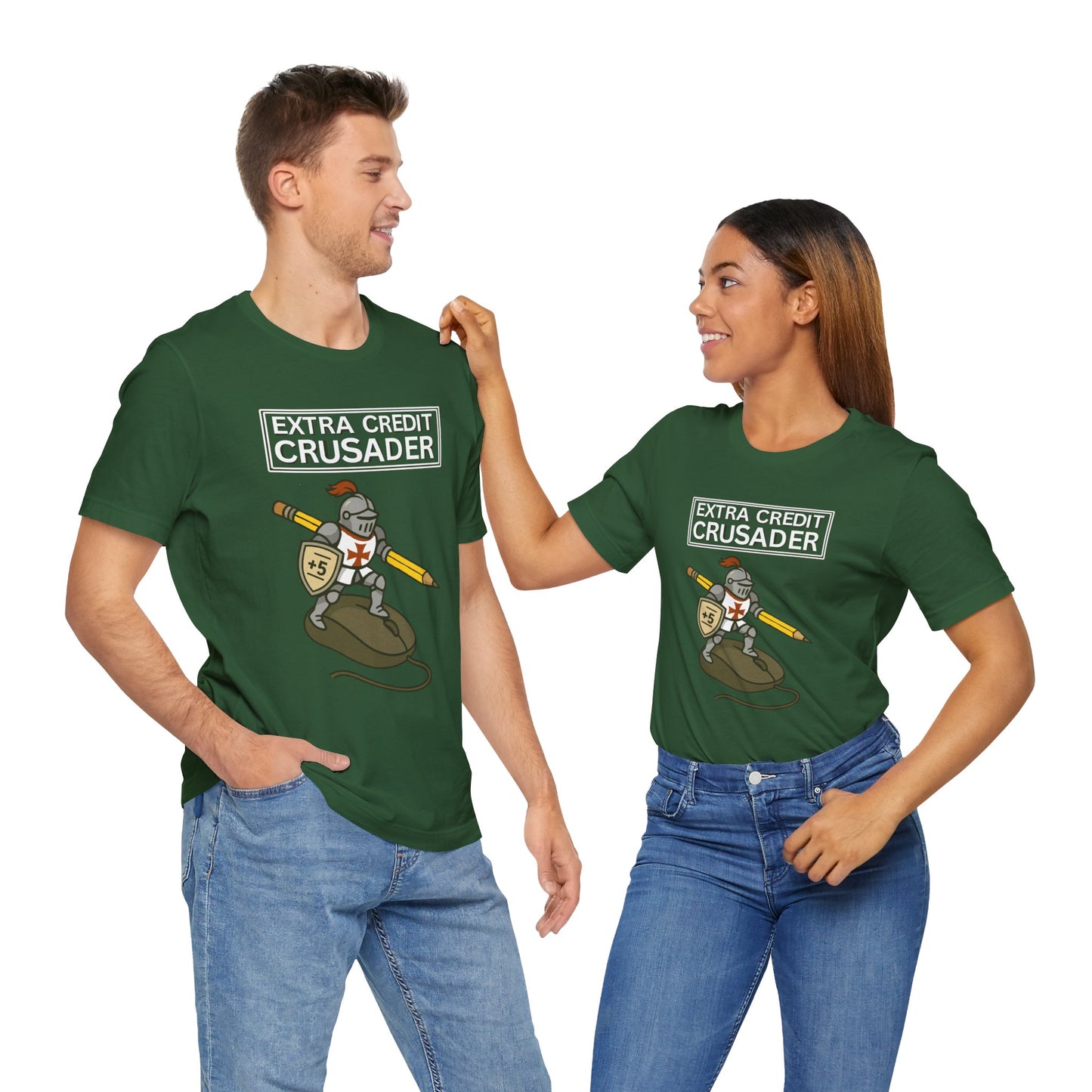 Extra Credit Crusader T-Shirt – Funny Back-to-School Teacher Tee