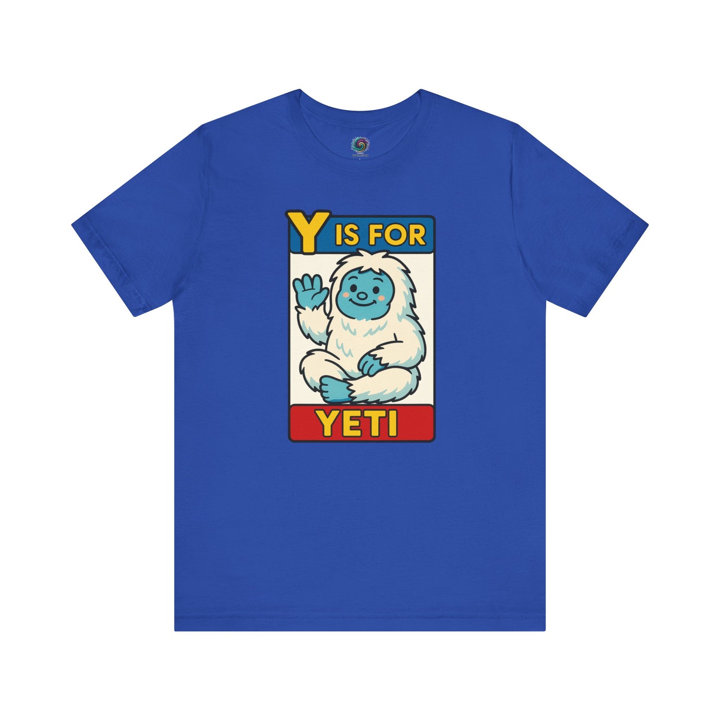 Y Is for Yeti T-Shirt – Cute Winter Monster Tee from the Monster Alphabet Series