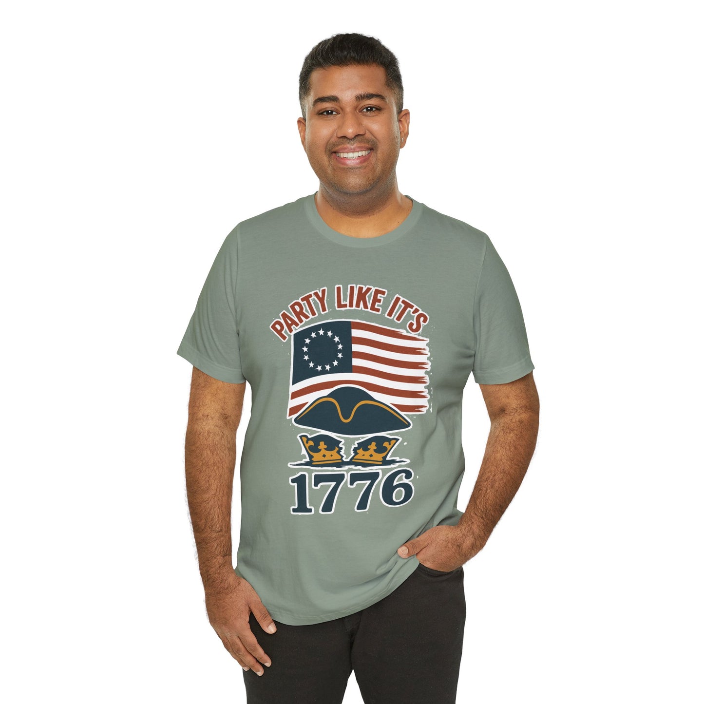 Party Like It’s 1776 T-Shirt – Revolutionary Spirit USA Tee - WhimSpin - https://whimspin.com