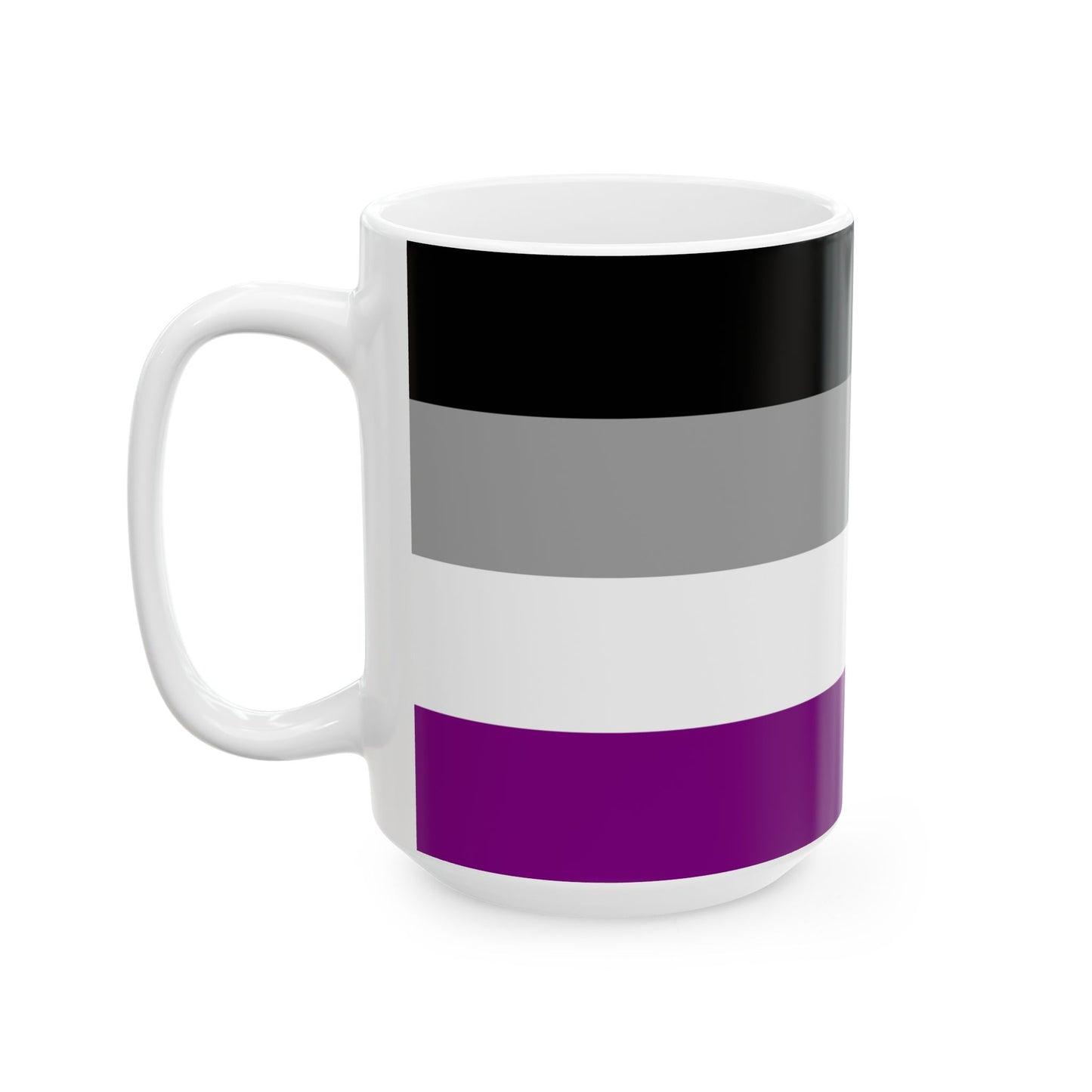 Asexual Pride Flag Mug – LGBTQ+ Ace Spectrum Ceramic Mug