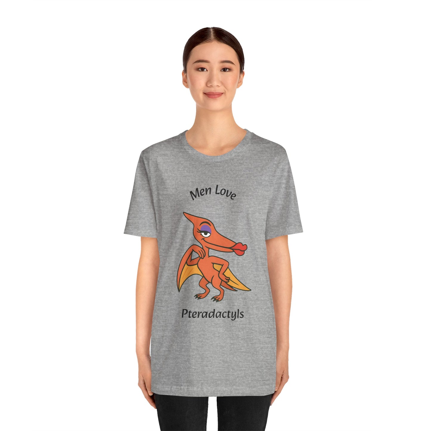 Men Love Pterodactyls Tee – Funny Dinosaur Graphic Shirt - WhimSpin - https://whimspin.com