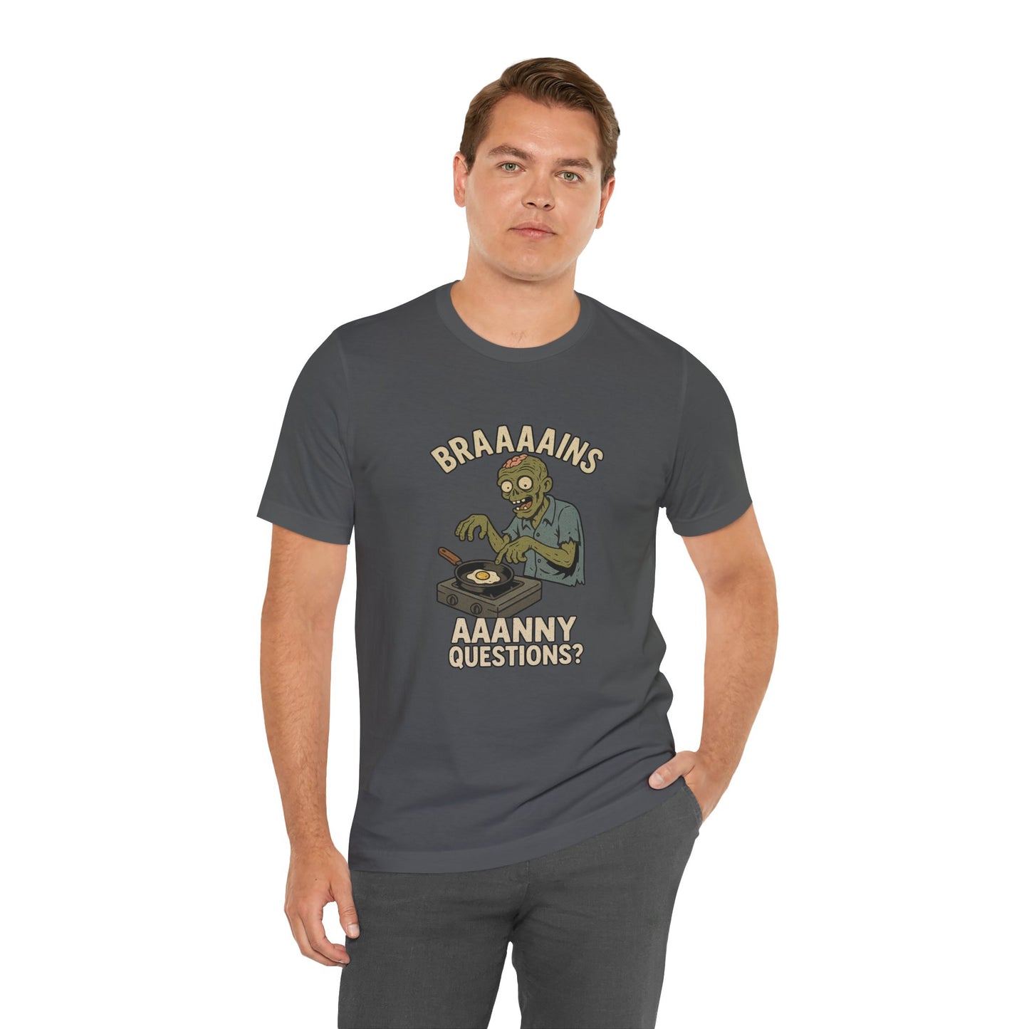 Zombie Brains on Drugs T-Shirt – Funny Halloween Cooking Tee