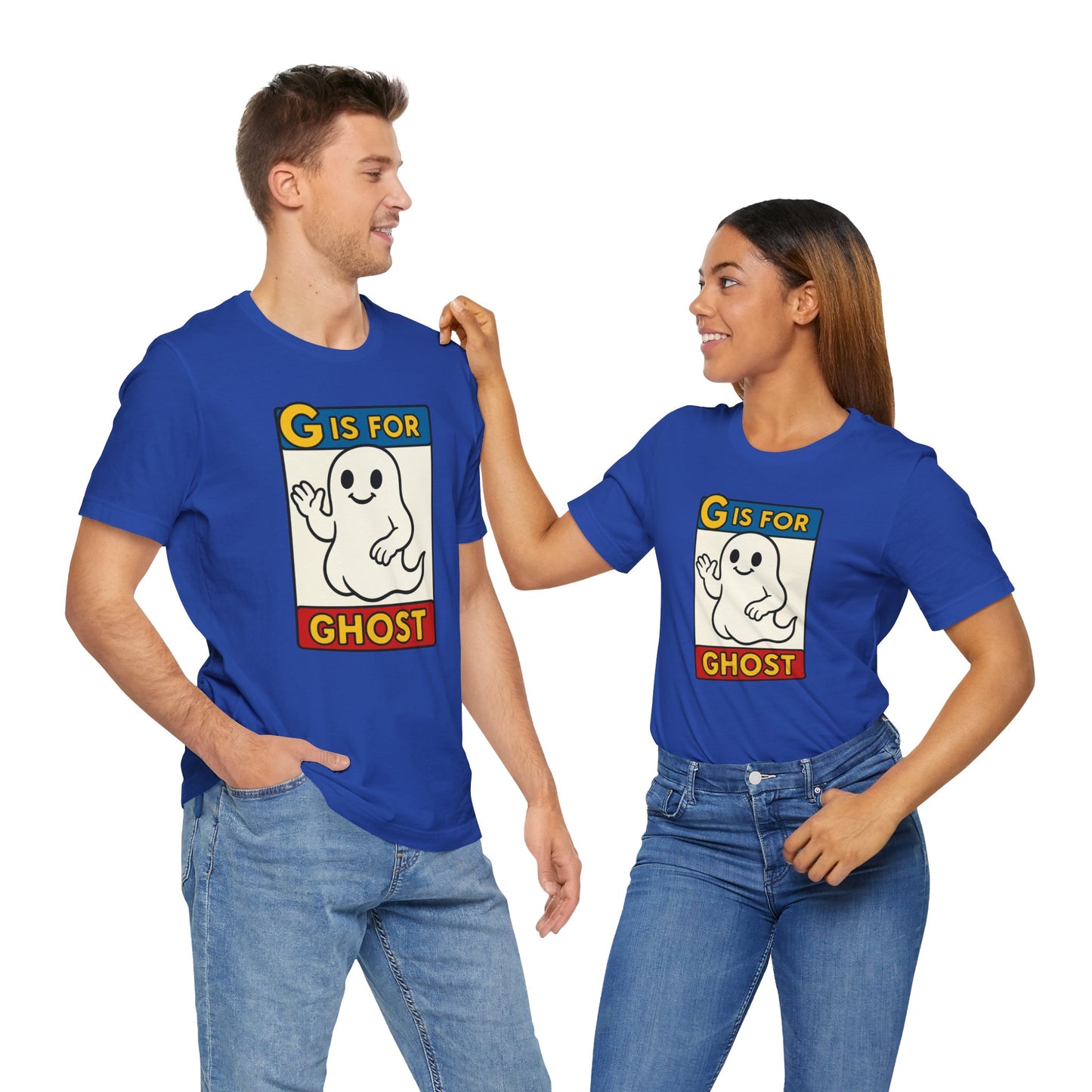 G Is for Ghost Shirt – Funny Monster Alphabet Halloween Tee