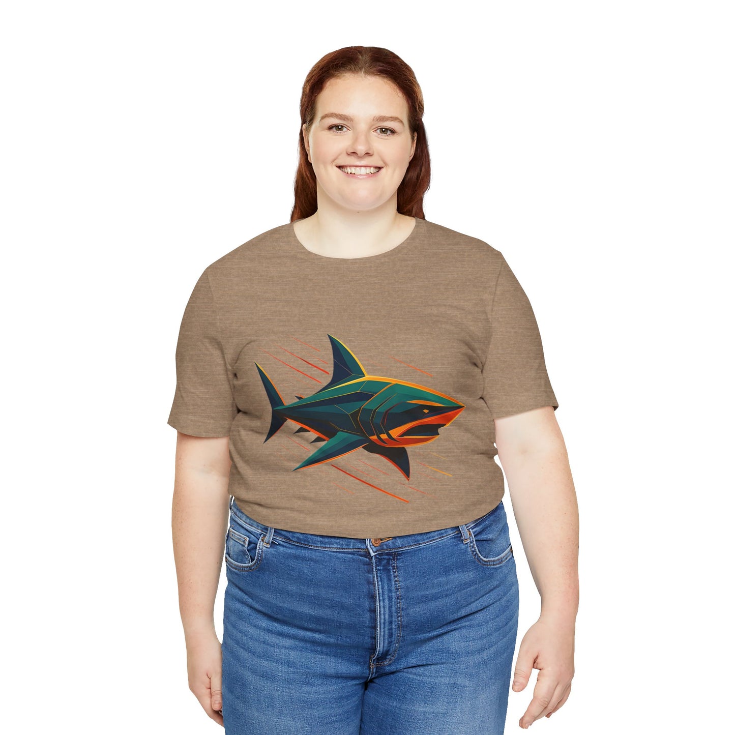 Electric Apex Shark T-Shirt – Bold Ocean Graphic Tee - WhimSpin - https://whimspin.com