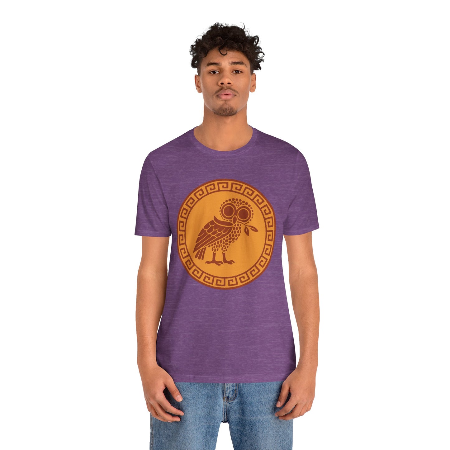 Athena’s Owl T-Shirt – Greek Mythology Bird Tee