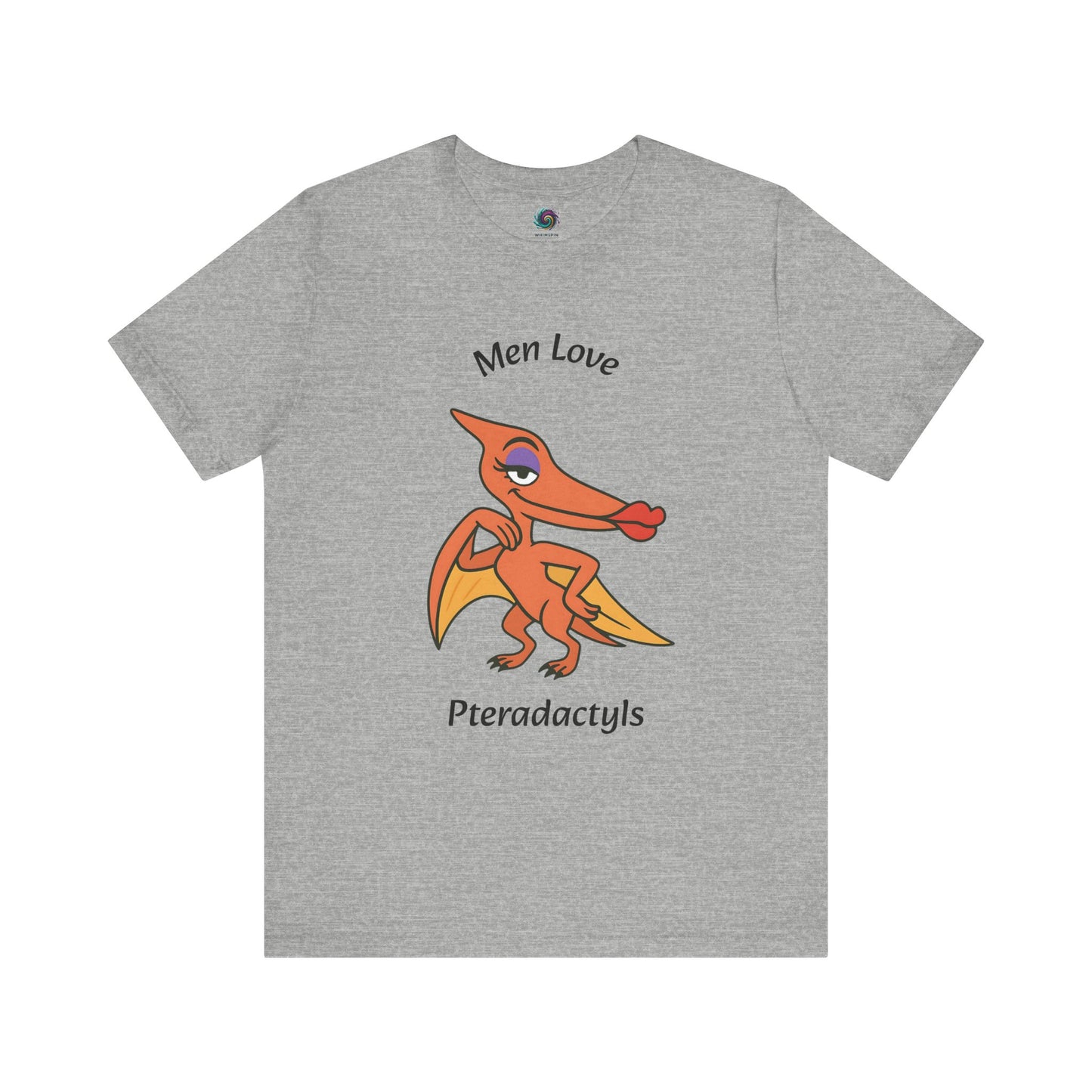 Men Love Pterodactyls Tee – Funny Dinosaur Graphic Shirt - WhimSpin - https://whimspin.com