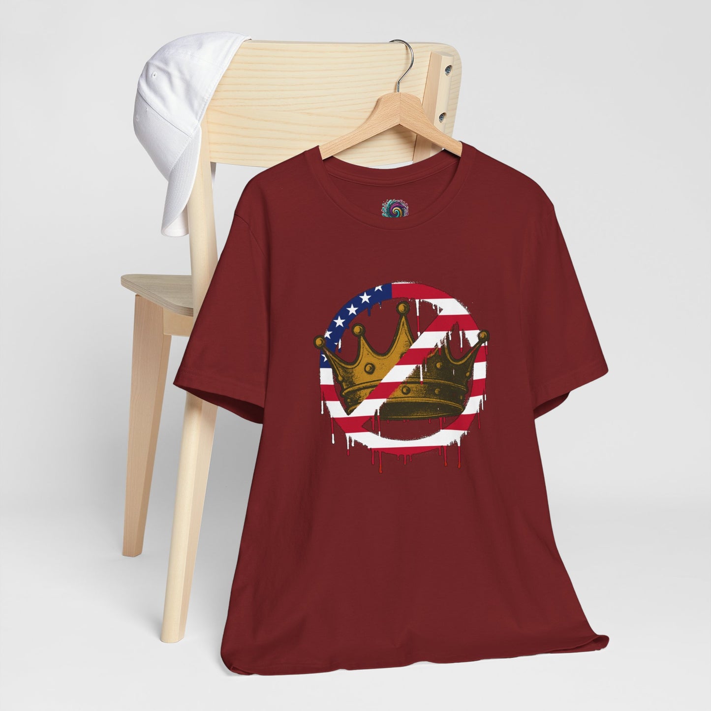 No Kings Protest T-Shirt – Anti-Authoritarian Democracy Graphic Tee