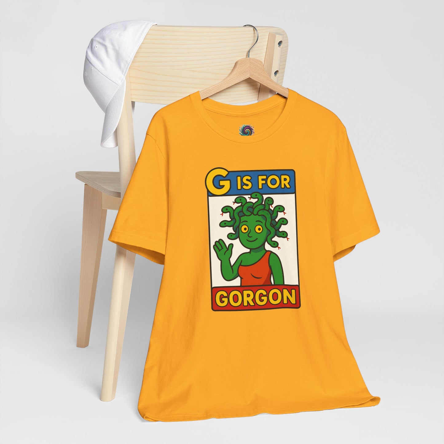 G Is for Gorgon T-Shirt – Funny Gorgon Legend Alphabet Tee