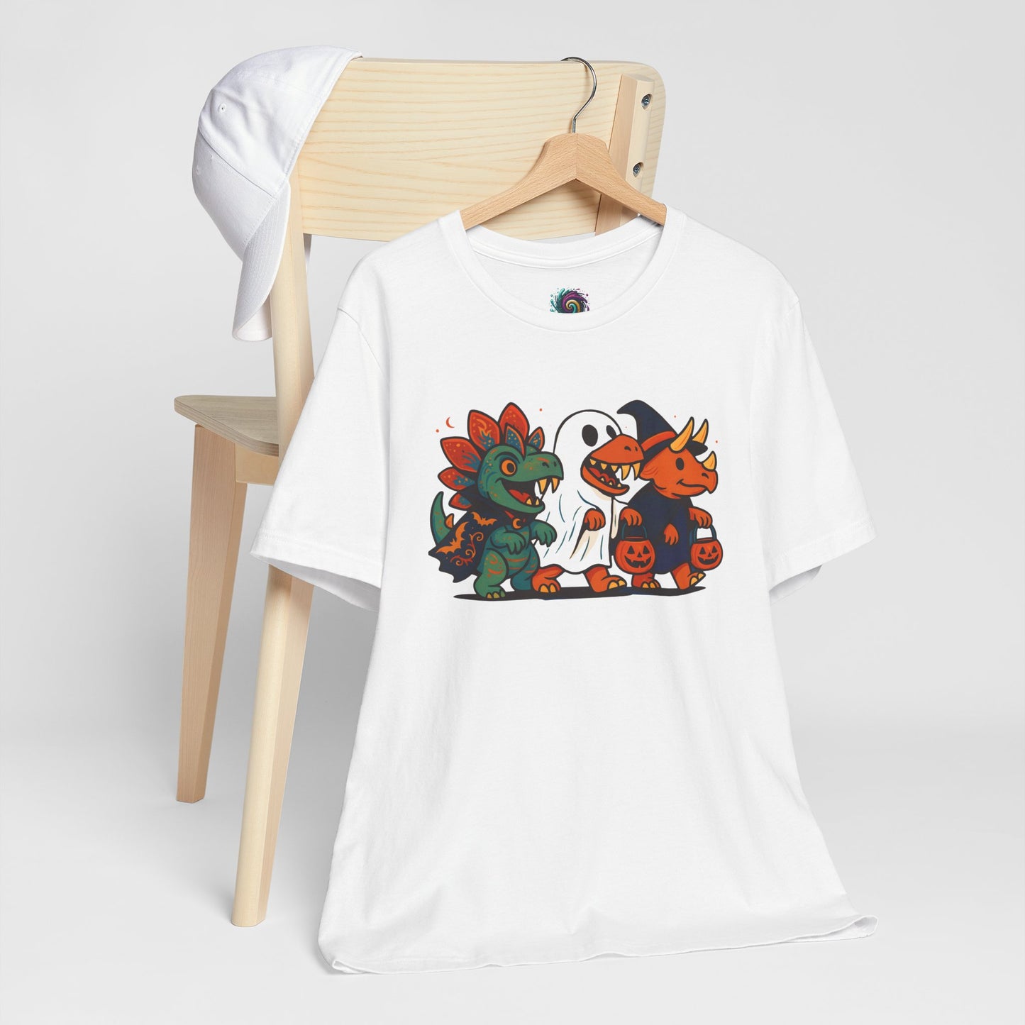 Halloween Dino Squad T-Shirt – Funny Trick-or-Treat Dinosaur Tee