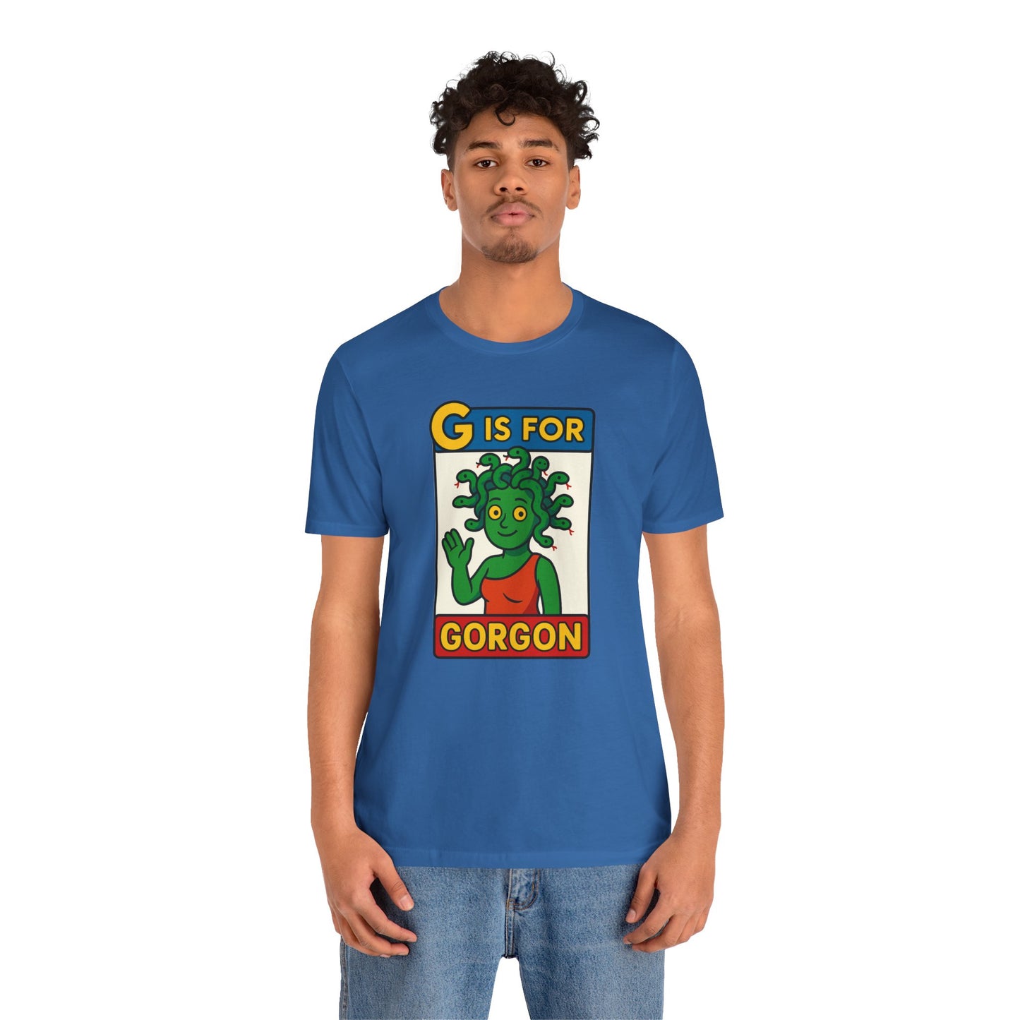 G Is for Gorgon T-Shirt – Funny Gorgon Legend Alphabet Tee