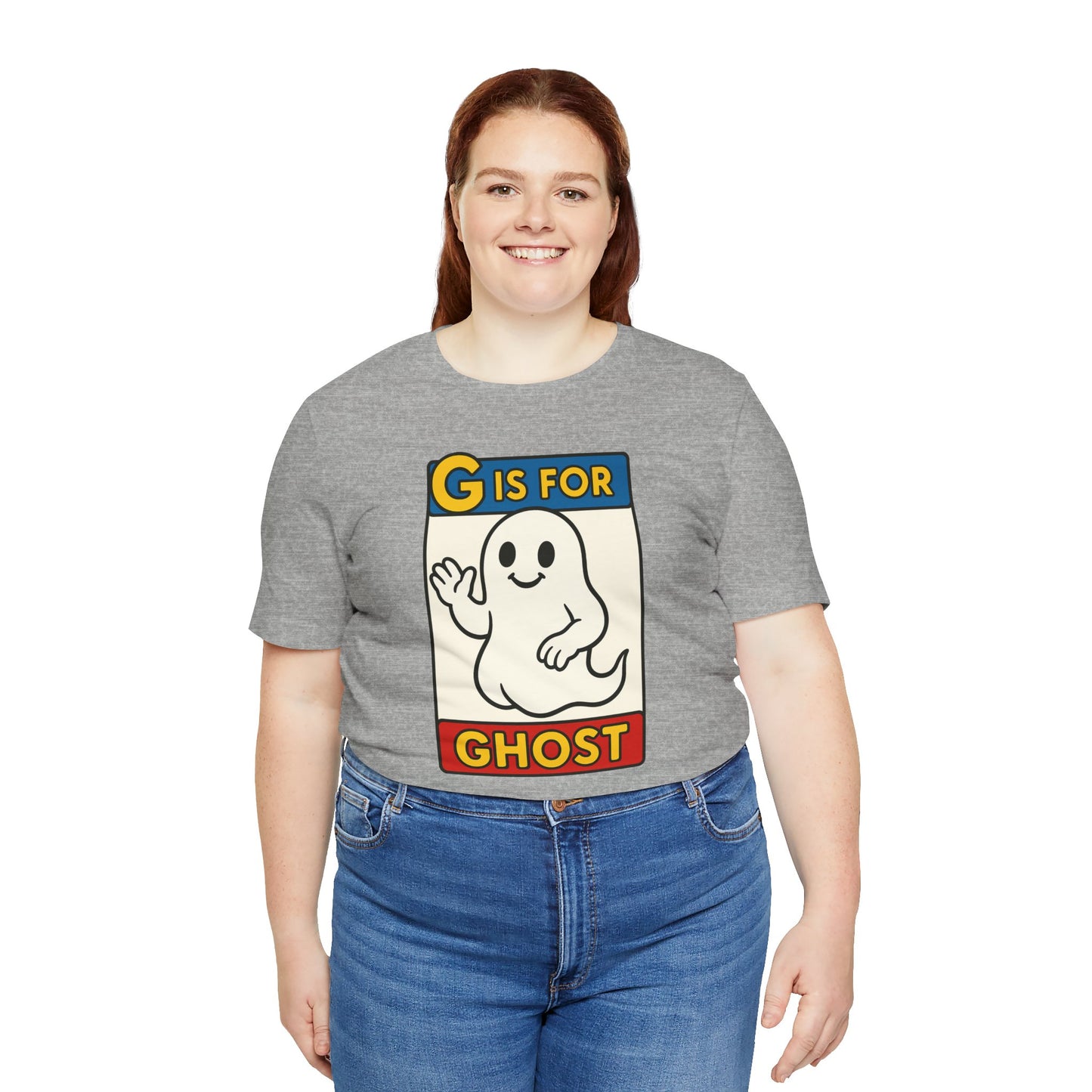 G Is for Ghost Shirt – Funny Monster Alphabet Halloween Tee