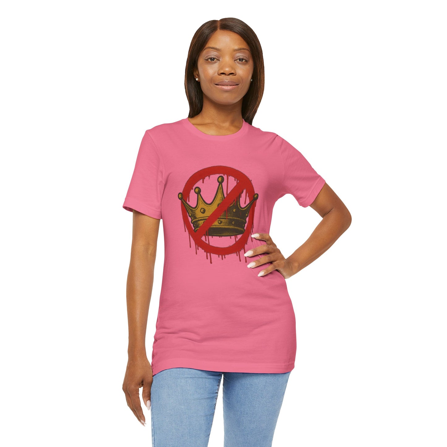 No Kings T-Shirt – Anti-Monarchy Protest Tee for Global Rebels