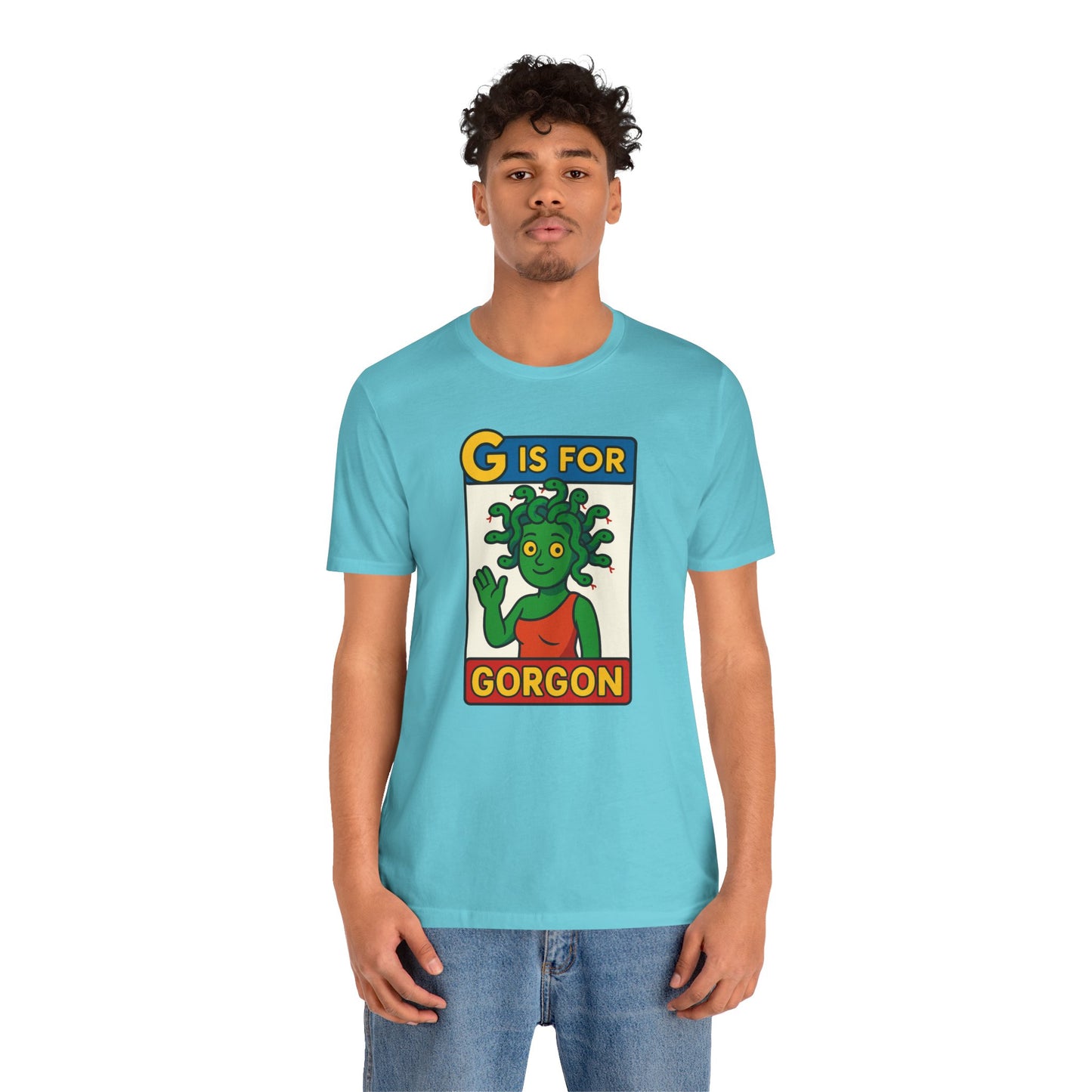 G Is for Gorgon T-Shirt – Funny Gorgon Legend Alphabet Tee