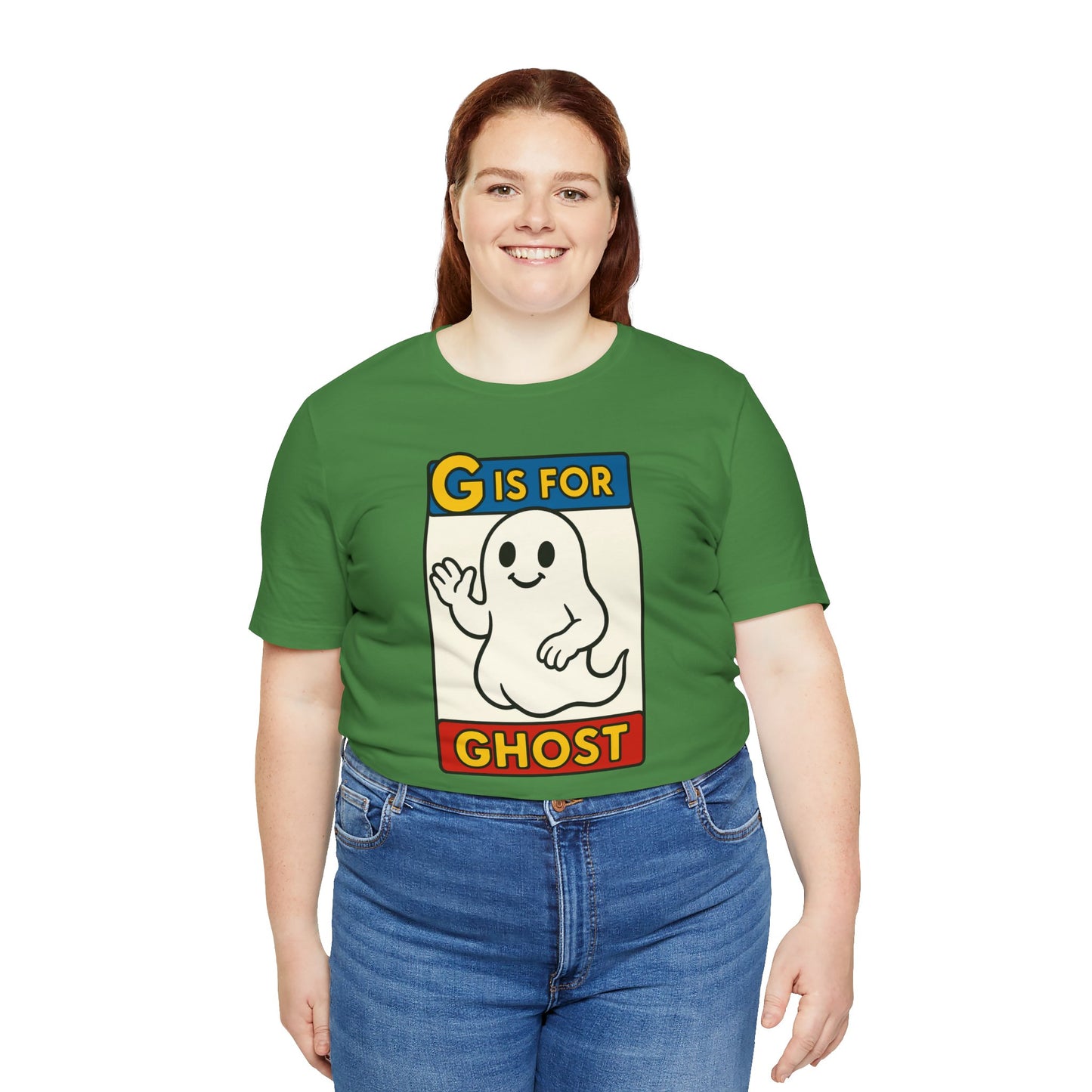 G Is for Ghost Shirt – Funny Monster Alphabet Halloween Tee