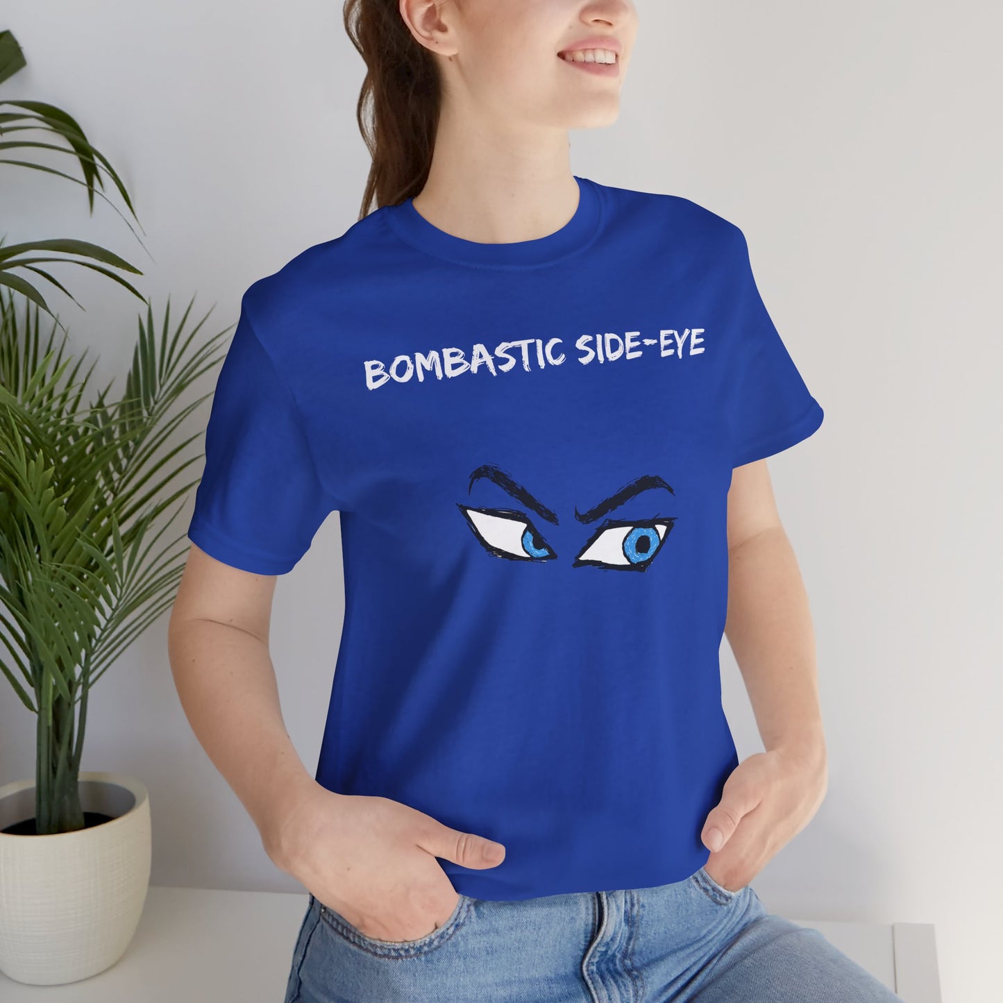 Bombastic Side-Eye T-Shirt – Comic Book Style Meme Graphic Tee