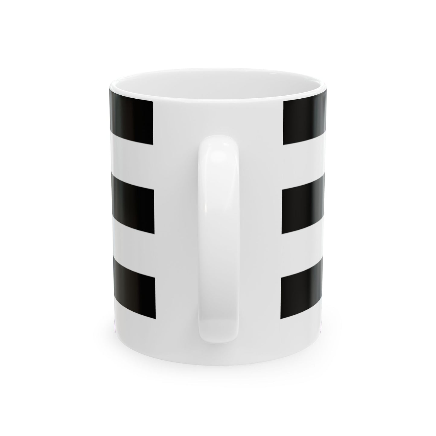 Straight Ally Pride Flag Mug – Rainbow “A” Coffee Cup