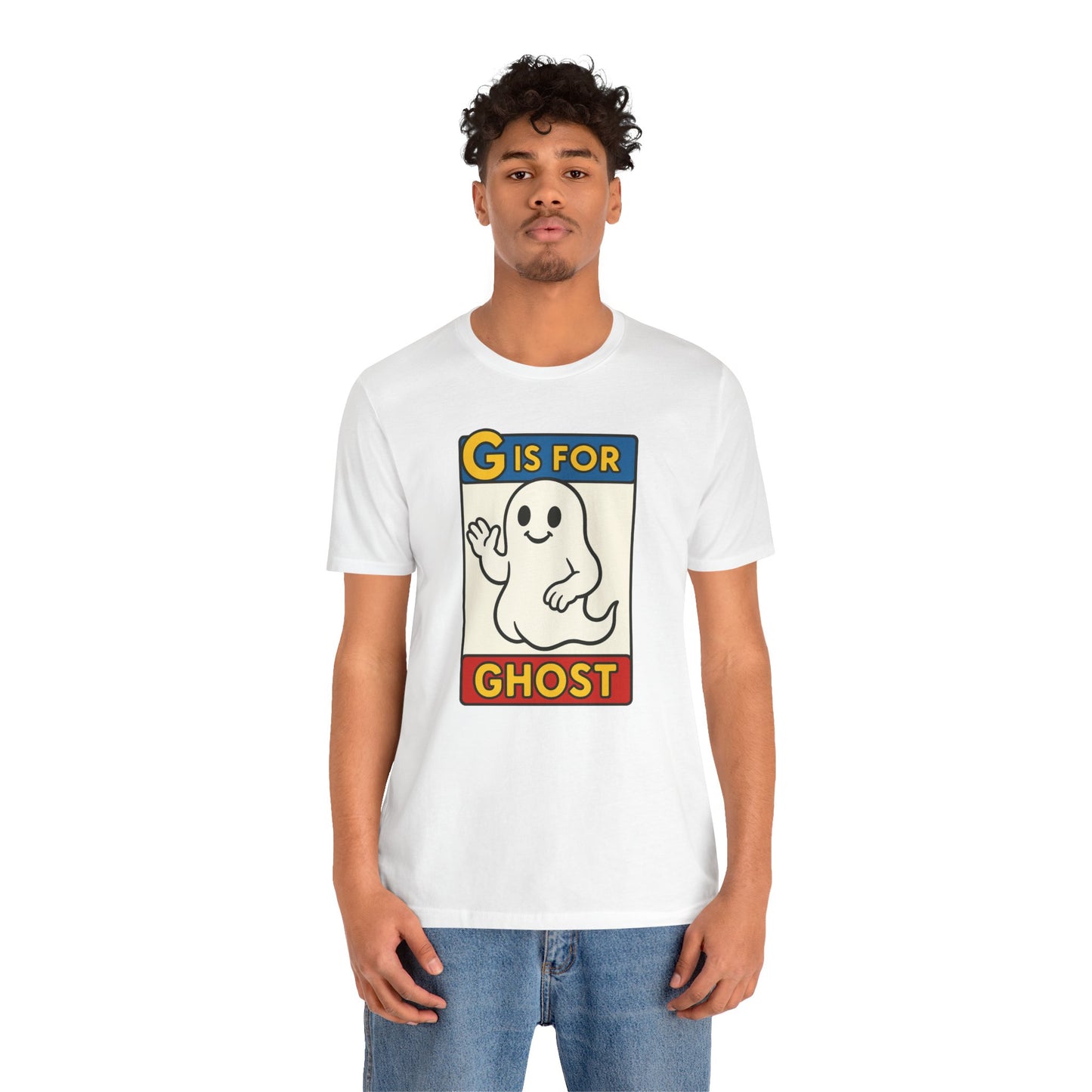 G Is for Ghost Shirt – Funny Monster Alphabet Halloween Tee