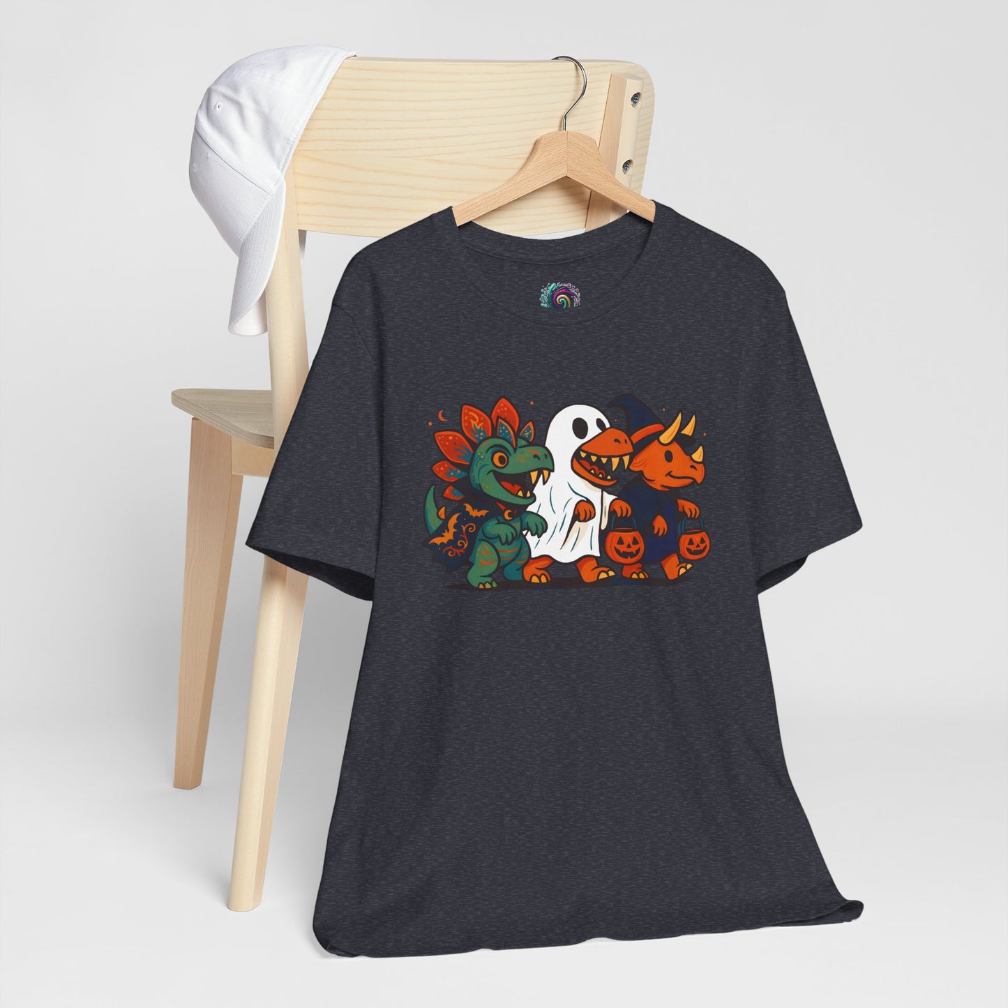Halloween Dino Squad T-Shirt – Funny Trick-or-Treat Dinosaur Tee