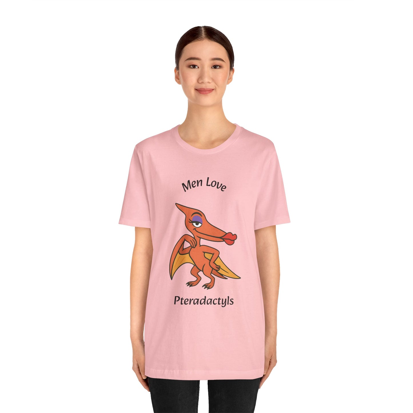 Men Love Pterodactyls Tee – Funny Dinosaur Graphic Shirt - WhimSpin - https://whimspin.com