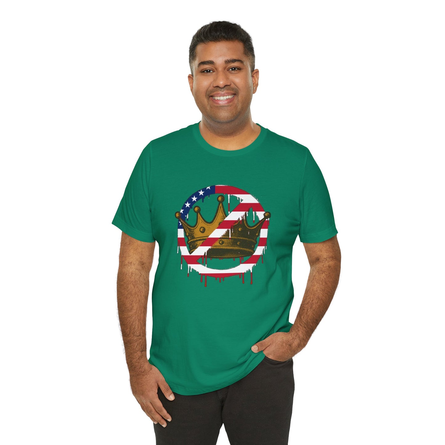 No Kings Protest T-Shirt – Anti-Authoritarian Democracy Graphic Tee