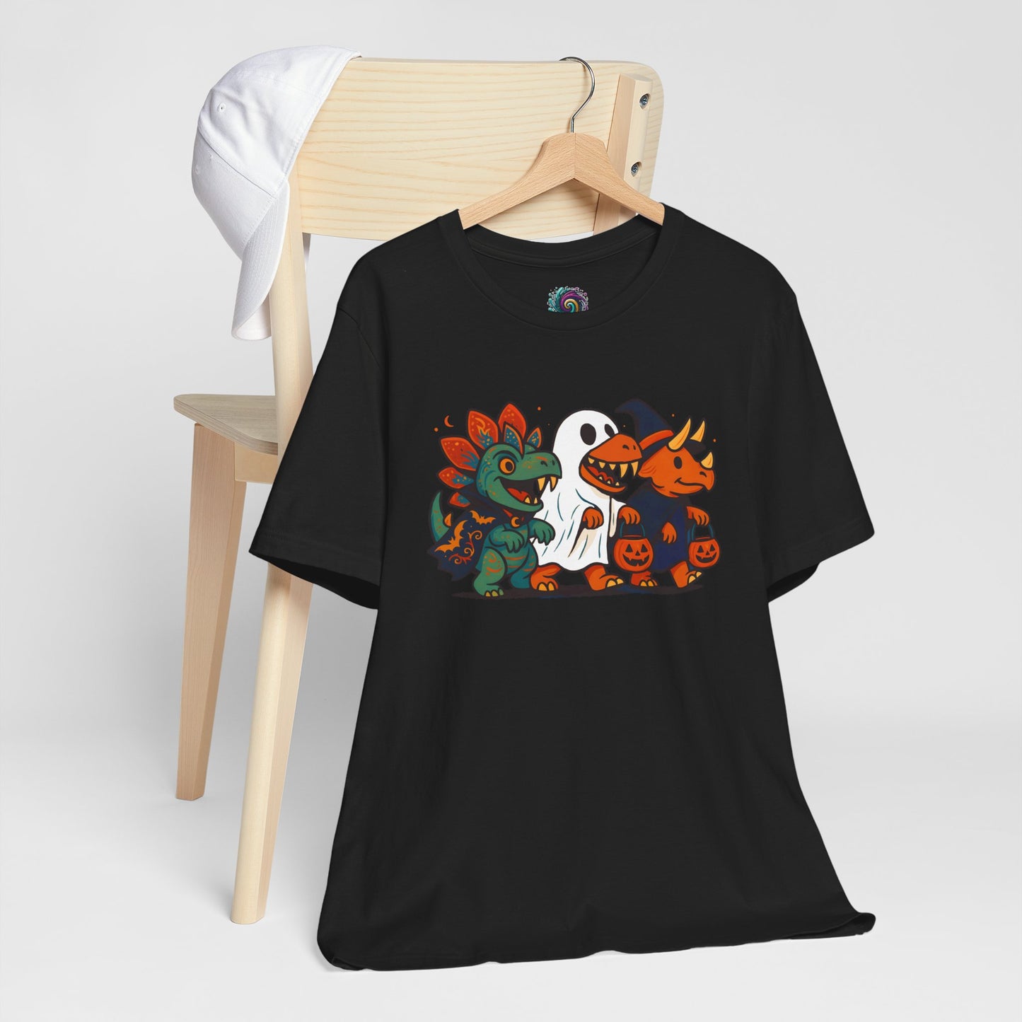 Halloween Dino Squad T-Shirt – Funny Trick-or-Treat Dinosaur Tee