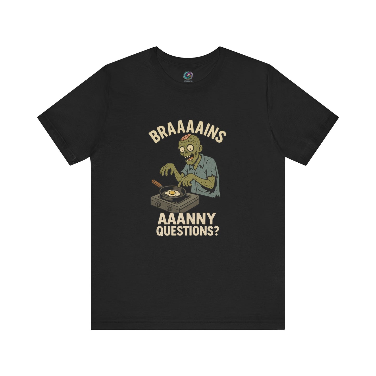 Zombie Brains on Drugs T-Shirt – Funny Halloween Cooking Tee