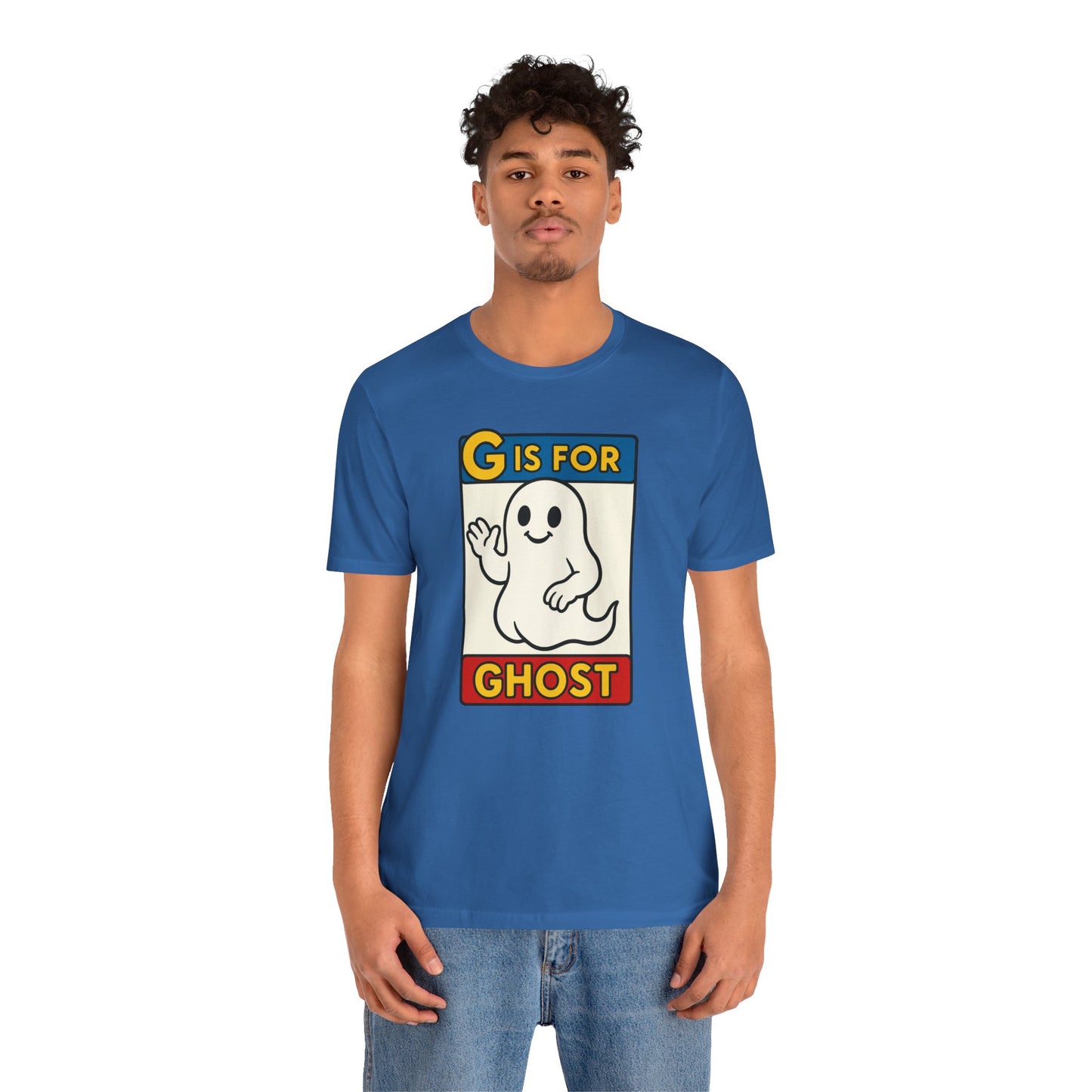 G Is for Ghost Shirt – Funny Monster Alphabet Halloween Tee