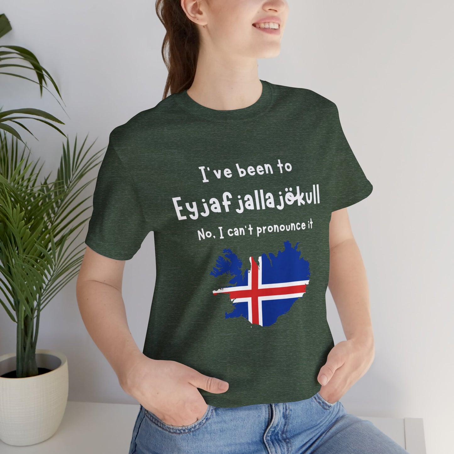 Eyjafjallajökull T-Shirt – Funny Iceland Volcano Travel Merch