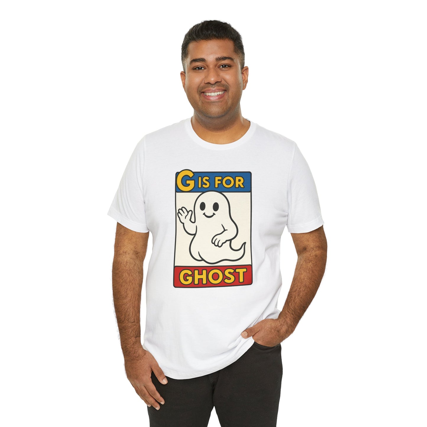 G Is for Ghost Shirt – Funny Monster Alphabet Halloween Tee