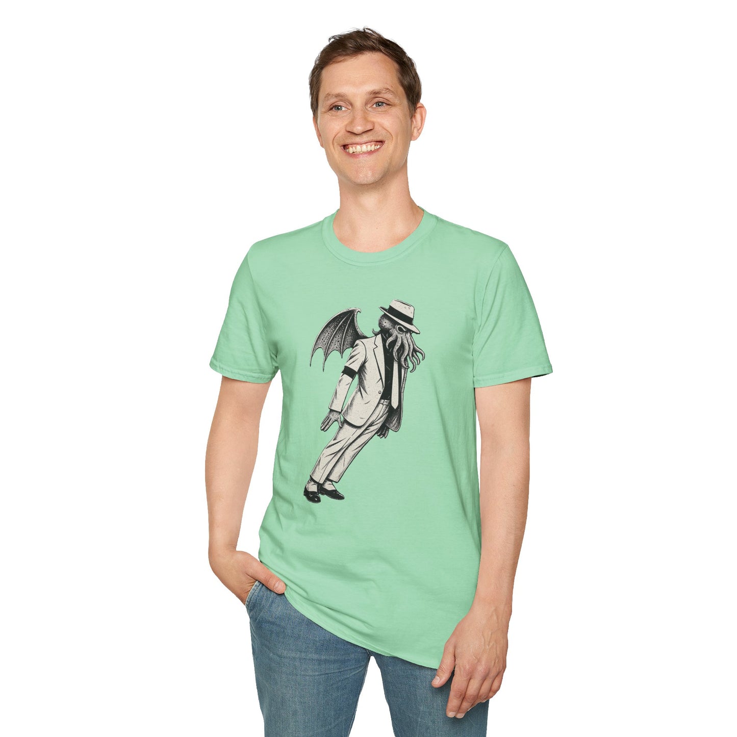 Smooth Cthulhu T-Shirt – Lovecraftian Smooth Criminal Tee
