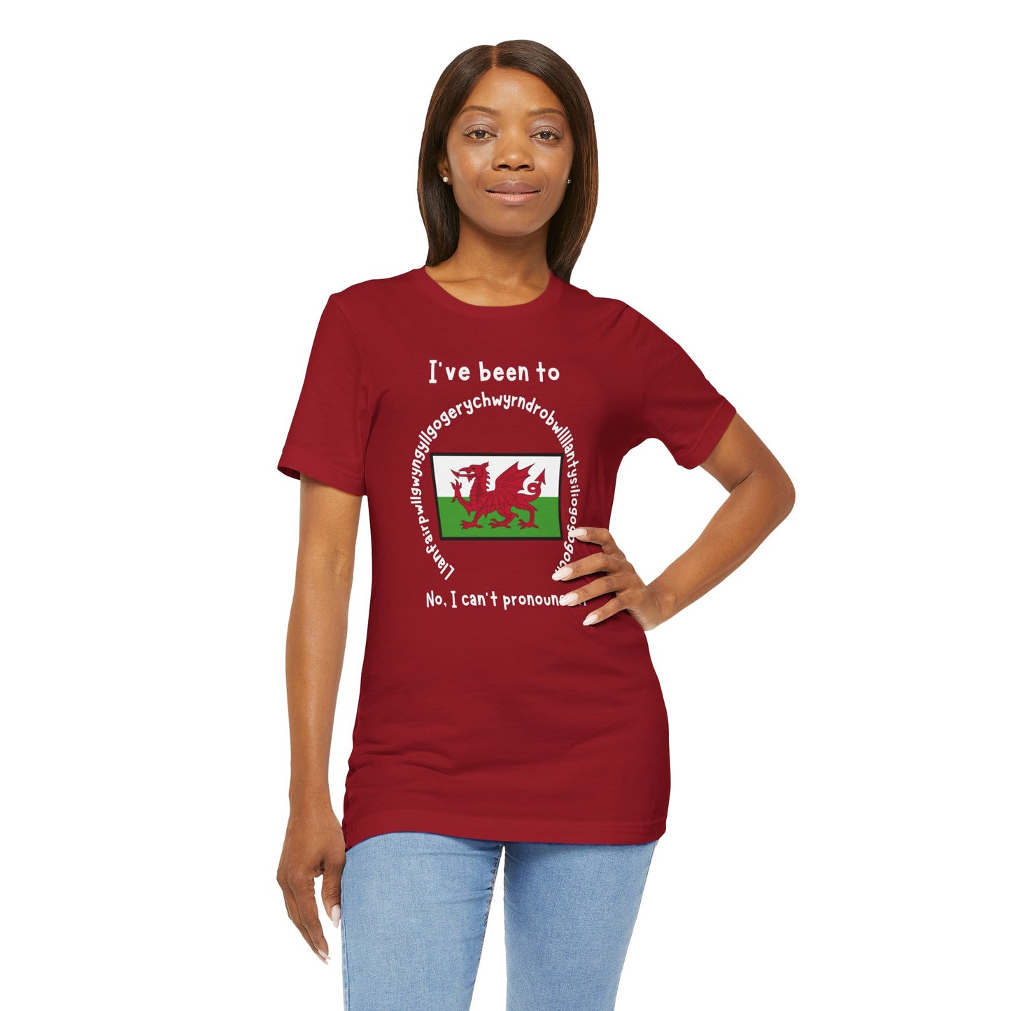 Llanfairpwllgwyngyllgogerychwyrndrobwllllantysiliogogogoch T-Shirt – Funny Wales Travel Merch