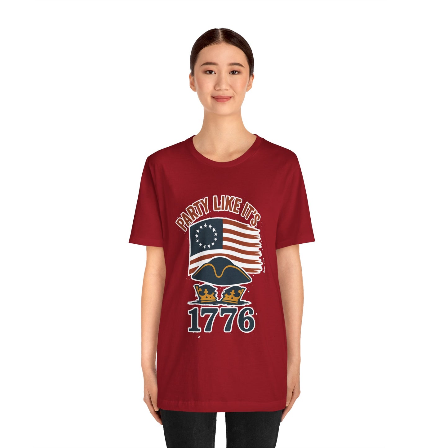 Party Like It’s 1776 T-Shirt – Revolutionary Spirit USA Tee