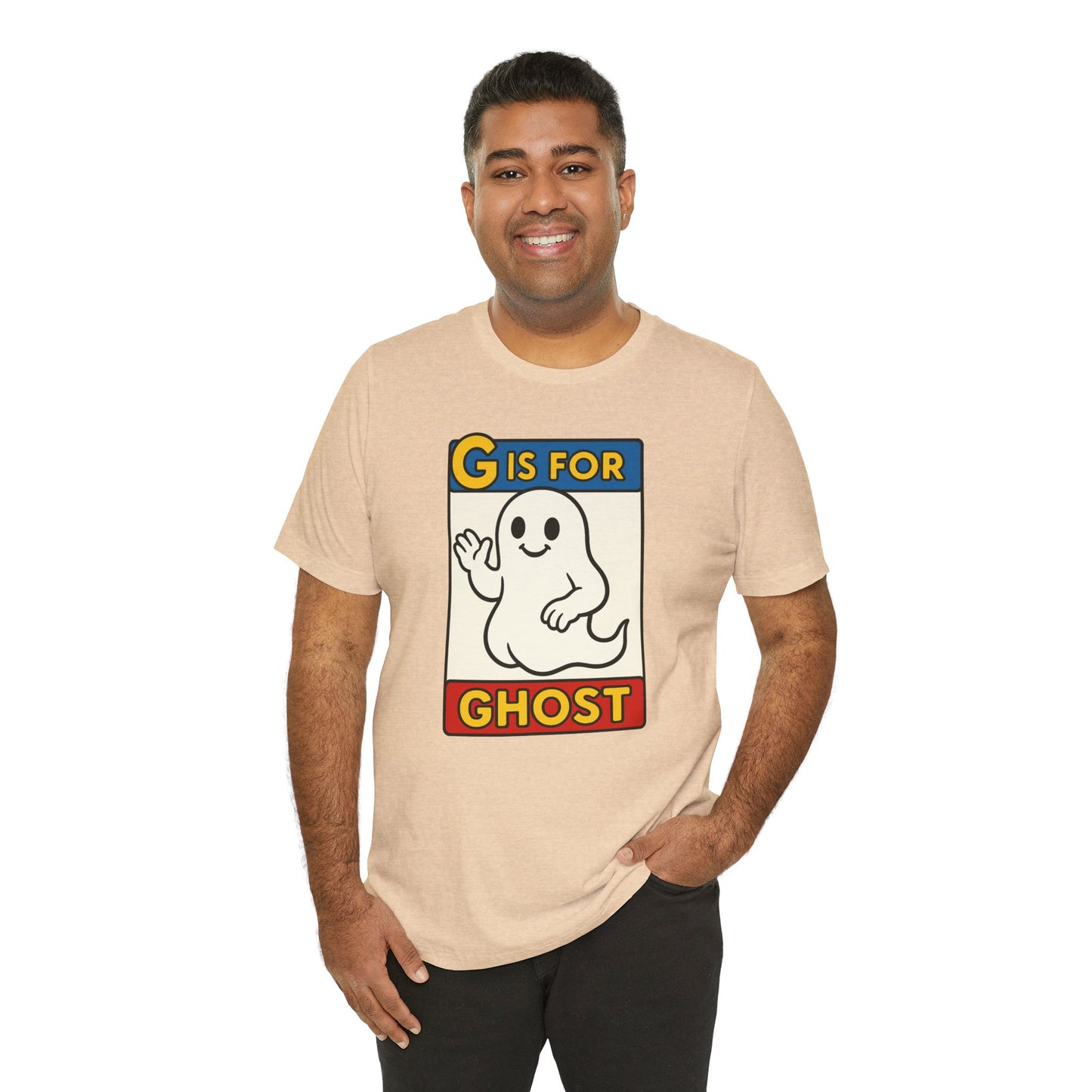 G Is for Ghost Shirt – Funny Monster Alphabet Halloween Tee