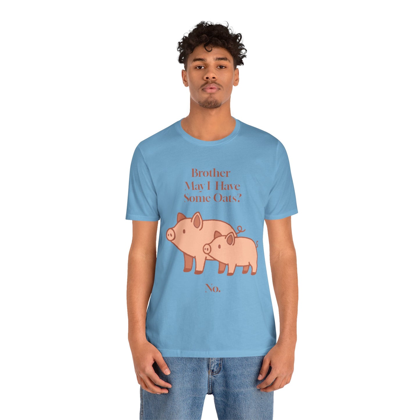 Brother May I Have Some Oats T-Shirt – Funny Viral Pig Meme Tee
