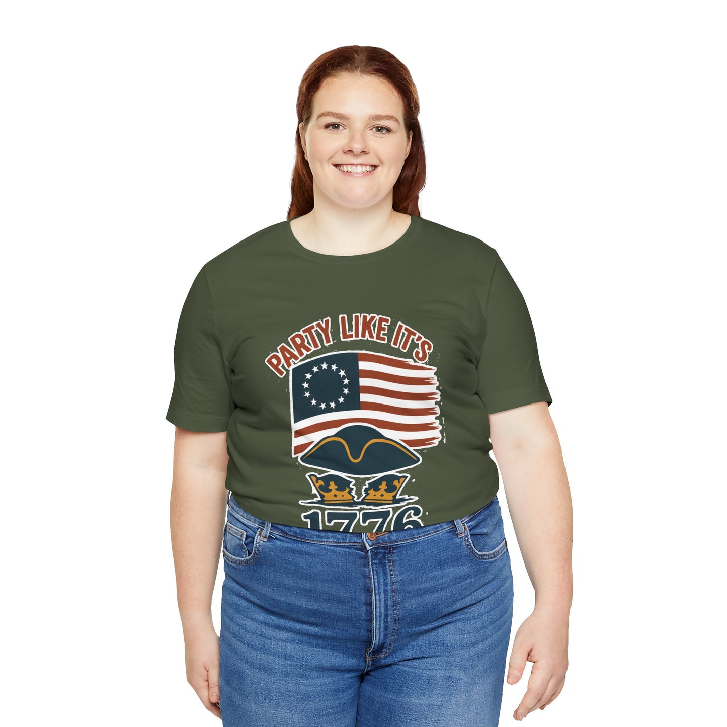 Party Like It’s 1776 T-Shirt – Revolutionary Spirit USA Tee