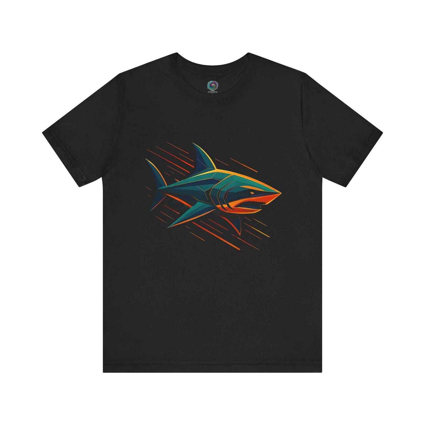 Electric Apex Shark T-Shirt – Bold Ocean Graphic Tee
