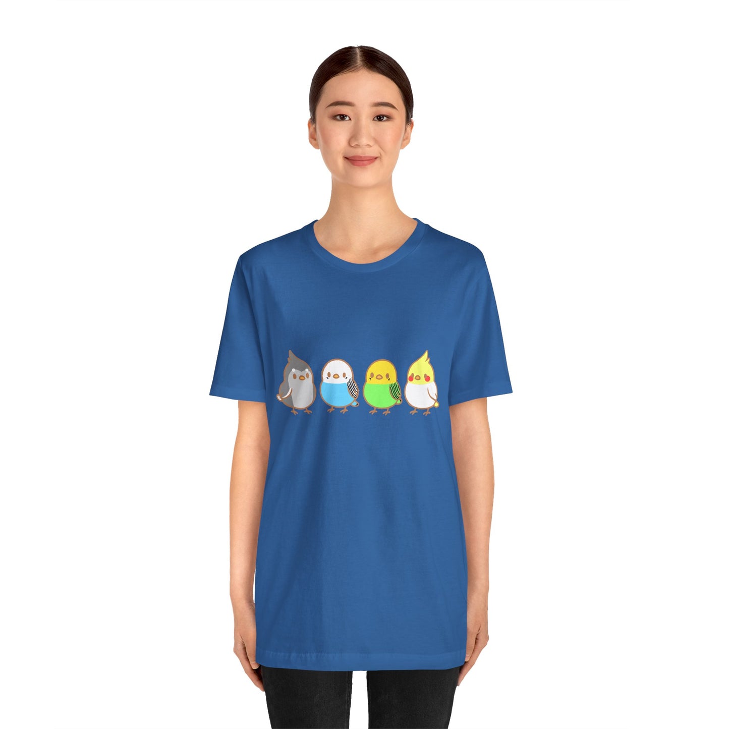 Chirpy Flock Bird T-Shirt – Cute Tee for Animal Lovers - WhimSpin - https://whimspin.com