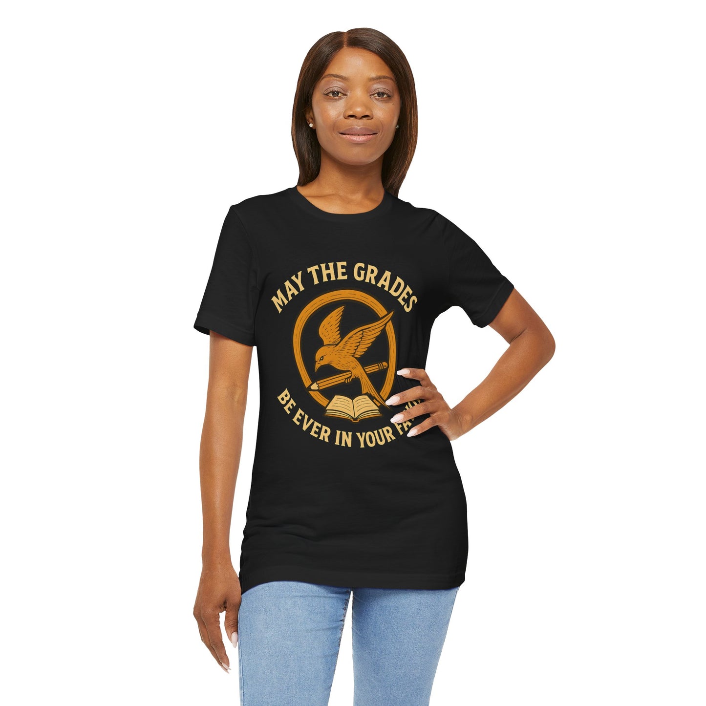 Hunger Games Teacher T-Shirt | May the Grades Be Ever in Your Favor