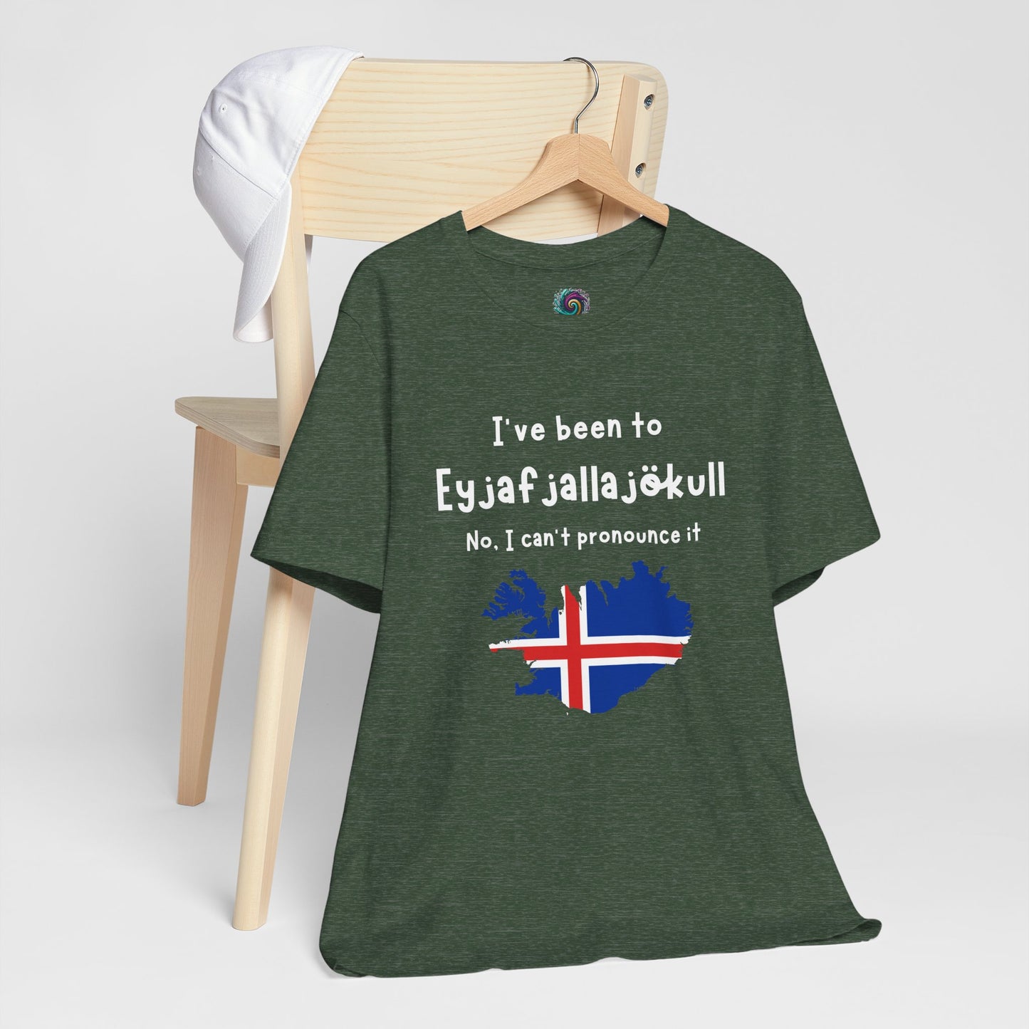 Eyjafjallajökull T-Shirt – Funny Iceland Volcano Travel Merch