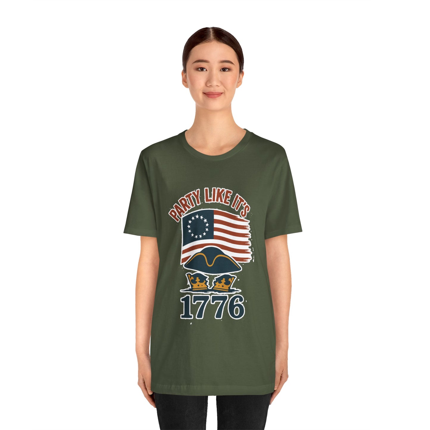 Party Like It’s 1776 T-Shirt – Revolutionary Spirit USA Tee