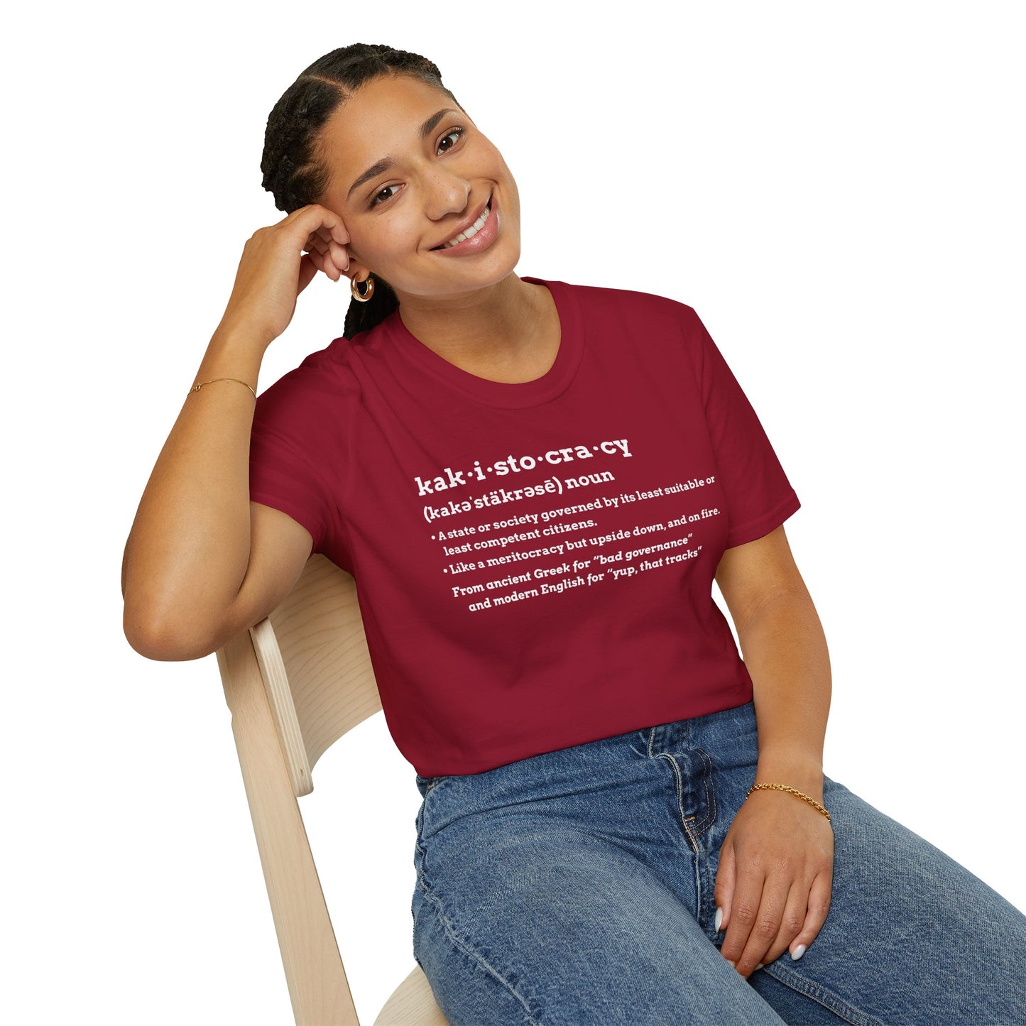 Kakistocracy T-Shirt – Funny Political Protest Graphic Tee