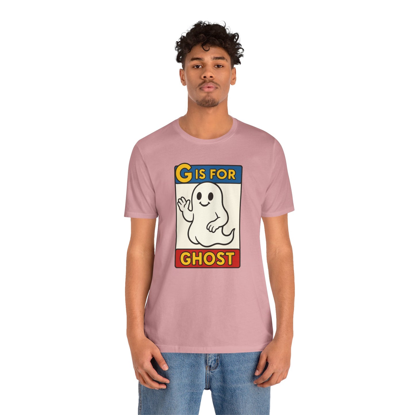 G Is for Ghost Shirt – Funny Monster Alphabet Halloween Tee