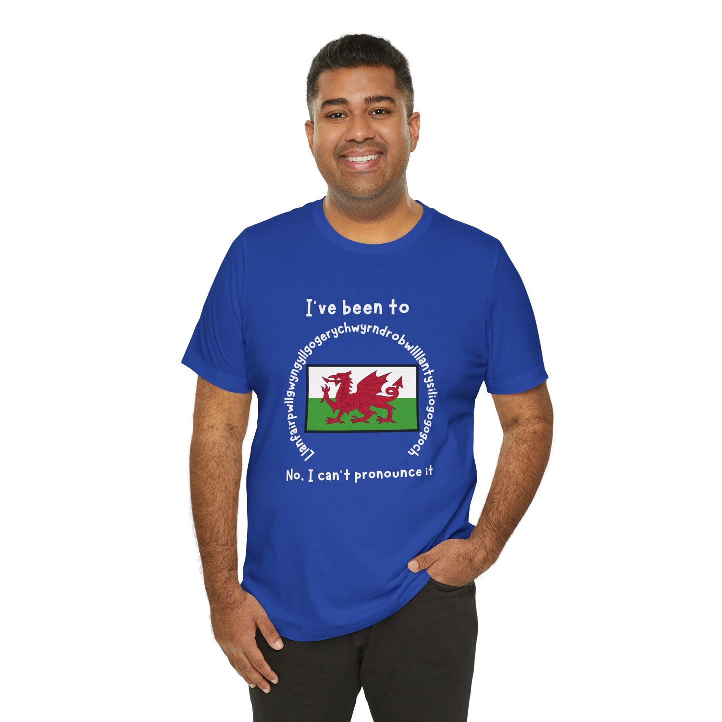 Llanfairpwllgwyngyllgogerychwyrndrobwllllantysiliogogogoch T-Shirt – Funny Wales Travel Merch