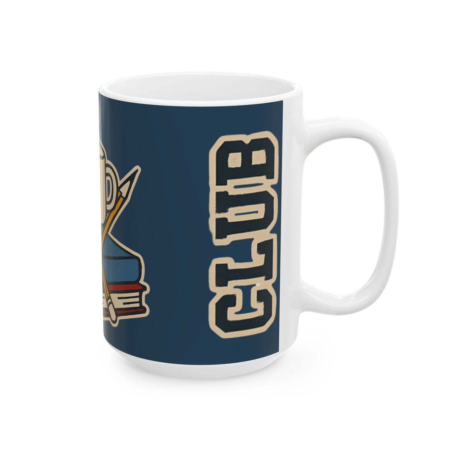 All-Nighter Club Mug – Funny College Coffee Cup for Study Nights