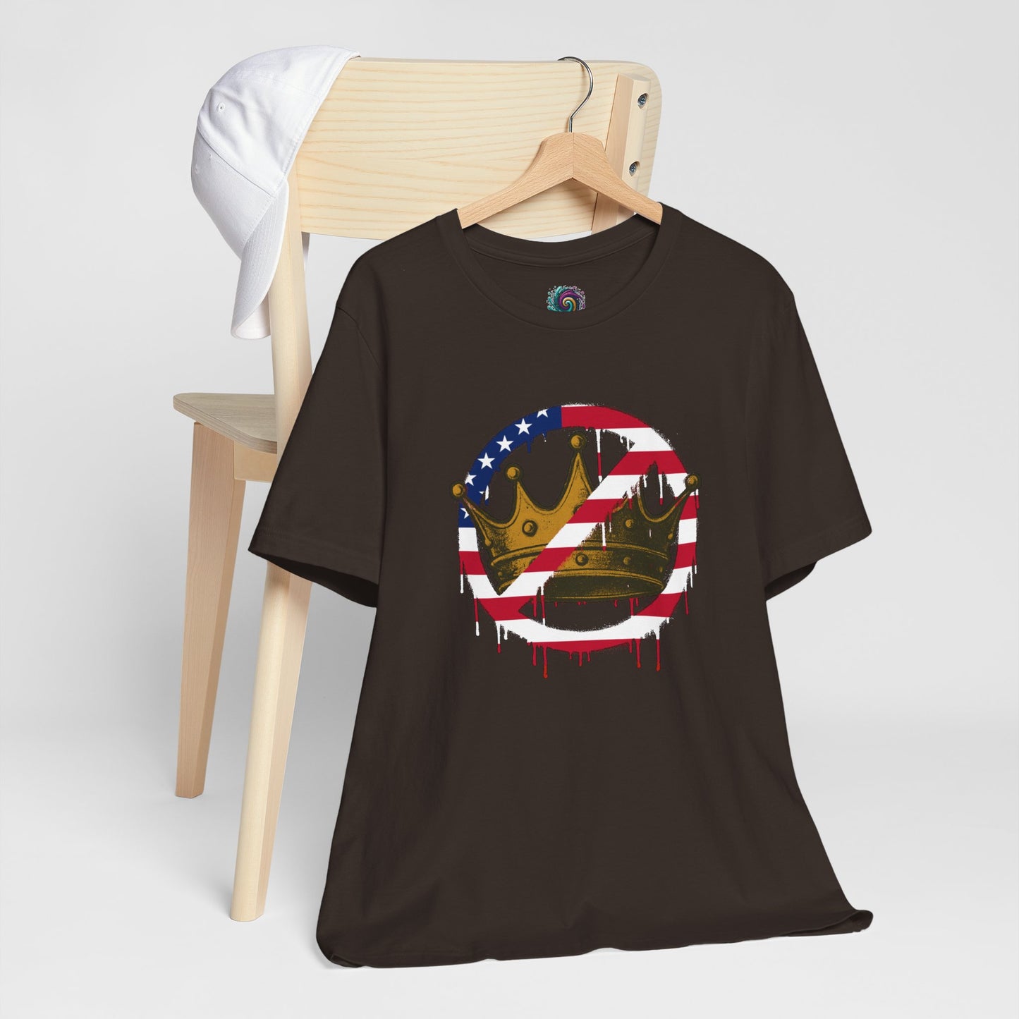No Kings Protest T-Shirt – Anti-Authoritarian Democracy Graphic Tee